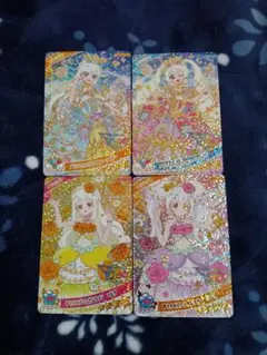 ☆新品未使用☆　ひみつのアイプリリング6だん　プリンセス4種