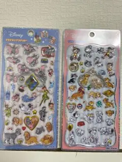 【早い者勝ち！】正規品　Disney プチドロップステッカー　２枚セット