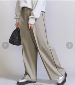 BEAUTY&YOUTH サイドライン ワイドパンツ 2