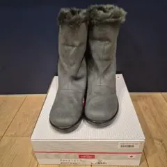 TOP DRY ムートンブーツ TDY4101 グレー 24.5cmのサムネイル