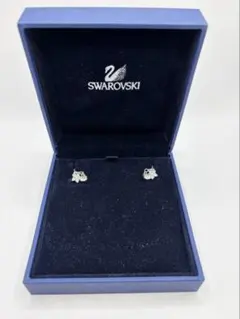 Swarovski クリスタルチャーム イヤリング