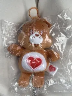 ケアベア ぬいぐるみキーホルダー ガチャガチャ　テンダーハートベア