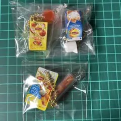 リプトン　ミニチュアチャーム　3点セット