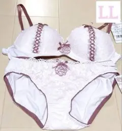 新品　マイメロディ　ピンク　量産型　姫系　下着　ブラ＆ショーツセット　LL