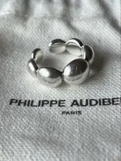 【ユニセックスok】PHILIPPE AUDIBERT リング シルバーカラーのサムネイル