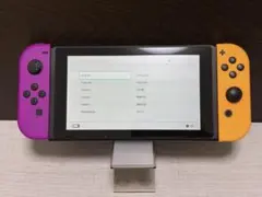 Nintendo Switch 本体 パープル オレンジ　ジャンク品