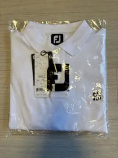FootJoy ゴルフ ポロシャツ ホワイト FJ-S17-S02