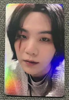 SUGA シュガ　ユンギ　BTS　レーザーホログラム　トレカ　カード　防弾少年団