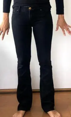 ユニクロスリムフレアジーンズ