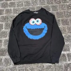 一点物 スウェット ミシカ × セサミストリート コラボ クッキーモンスター