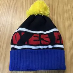 美品　DIESEL ポンポン付きニット帽　キッズ　サイズ2のサムネイル