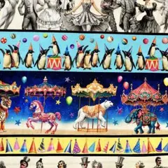 輸入生地　ナイトサーカス　ボーダー　マイケルミラー