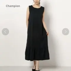 【Champion/チャンピオン】ノースリーブティアードワンピース