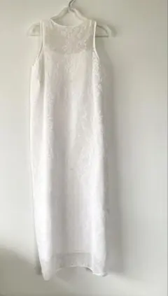 SNIDELニットレースワンピース