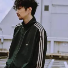 常田大輝着用モデル　adidas ベッケンバウアートラックジャケット 常田大希着用 adidas トラックジャケットBB 2XL IN1001 - メルカリ