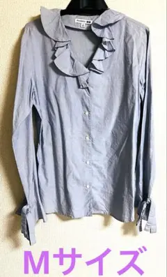 ☆ユニクロ☆ANDERSON ☆フリル付き☆長袖☆シャツ☆ M