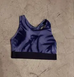 Under Armour ブラトップ クロスバック ブルー　サイズL