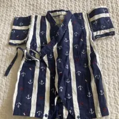 浴衣風ロンパース　70サイズ