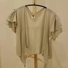 《美品》ボレロ シャンパンゴールド 結婚式 パーティー クリーニング済み