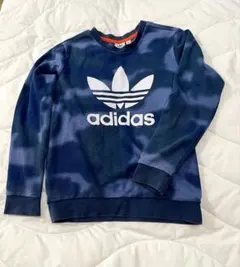 adidas ネイビータイダイ トレーナー 150