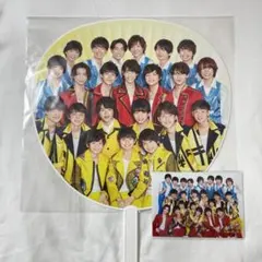 少年忍者 ジャンボうちわ フォトセ ジャニーズ銀座2020