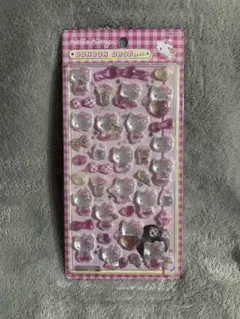 ボンボンドロップシール　ハローキティ ピンク