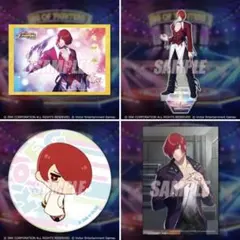 くじ引き堂 KOFG 八神庵 4種 アクリルスタンド ポスター 缶バッジ他 くじ