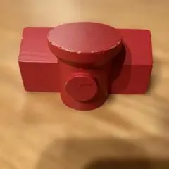 木製 郵便局 赤色 置物 インテリア オブジェ