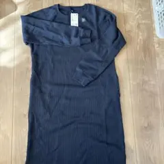UNIQLOネイビー 長袖ワンピース 150