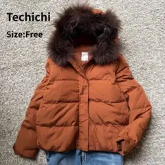 Techichi ファー フード ショートダウンコート テチチ ジャケットのサムネイル