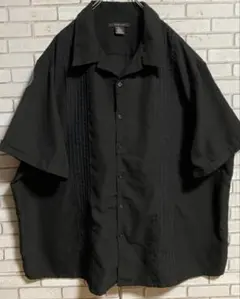90s 古着 ヴィンテージ キューバシャツ 開襟シャツ 3XL ビッグシルエット