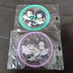 鬼滅の刃 くら寿司 特典 ラバーコースター 2種