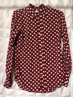 soe shirts ポルカドット 長袖シャツ 38 (S)のサムネイル