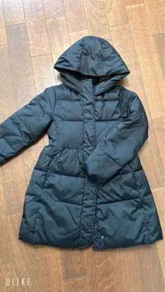 GapKids ブラック中綿コート 140cm