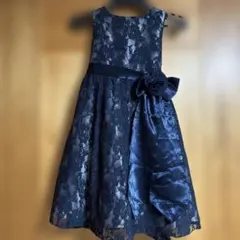 キャサリンコテージ　ドレス　ネイビー　110