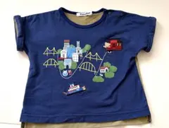 familiar ネイビー Tシャツ 80cm