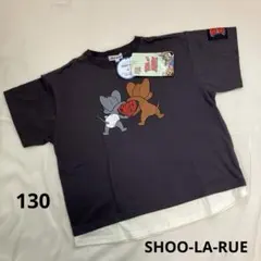 タグ付き　未使用　トムとジェリー　シューラルー　接触冷感Tシャツ　キッズ130のサムネイル