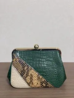 クロコダイル風3wayハンドバッグ