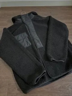 GU ENGINEERED GARMENTS ボアフリーススナップパーカー