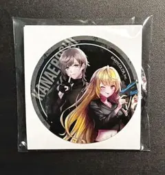 くじスクエア にじさんじ E賞 缶バッジ＆ステッカーセット かなえぼし