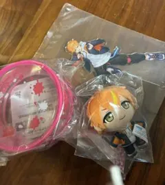 SEGAラッキーくじ　プロセカ　東雲彰人　アクスタ　ぷちぬい　マルチポーチ