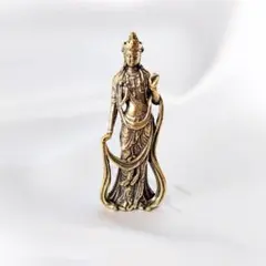 ♥仏像　銅製　観音像　330ｍｍ　観音様　骨董品　観音菩薩 仏像 古美術 骨董 銅製観音菩薩 観世音菩薩 観自在菩薩 救世菩薩