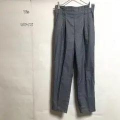 ViS ビスパンツ カジュアルパンツ Mサイズ　ネイビー系オフィス通勤のサムネイル