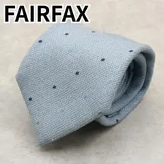 FAIRFAX ネクタイ ピンドット ストライプ調 丸柄 ハンドメイド 日本製