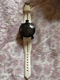 GaGa MILANO 腕時計 本体 ホワイト×ブラックのサムネイル
