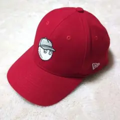 マルボンゴルフ×ニューエラ キャップ　レッド　スナップバック