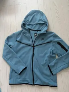 NIKE テックフリース　廃盤　S ブルー　レアカラー NIKE ナイキ テックフリース 2025年 日本未販売ブルー XXL パーカー