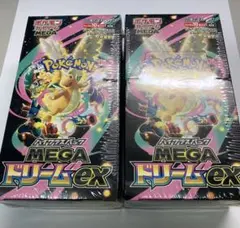 ポケモンカードゲーム MEGAドリームex シュリンク付き　2box セット