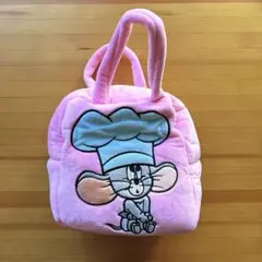 トムとジェリー タフィー ミニバック　ピンク