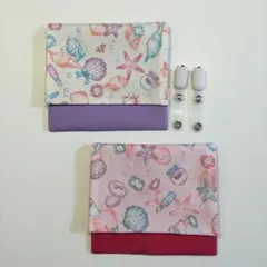 移動ポケット　ハンドメイド　女の子　小学校　2個セット